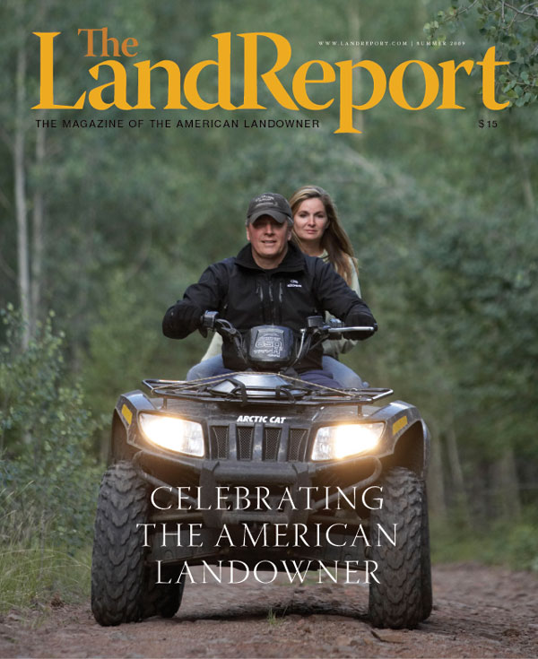 Al and Jeannie Biernats' Colorado cabin were featured in the Summer issue of the Magazine of the American Landowner.