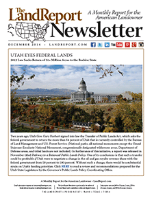 Land Report Newsletter December 2014