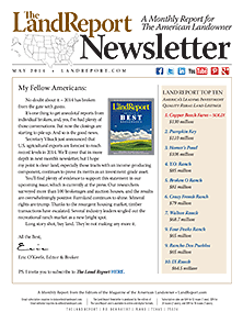 Land Report Newsletter May 2014