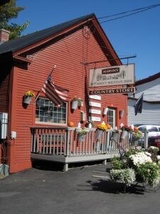 The farm’s quaint country store on Main Street in picturesque Johnson, Vermont.