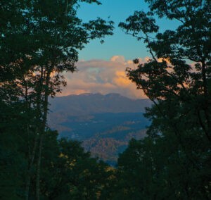 Stunning Blue Ridge Mountain views can be found at every corner.